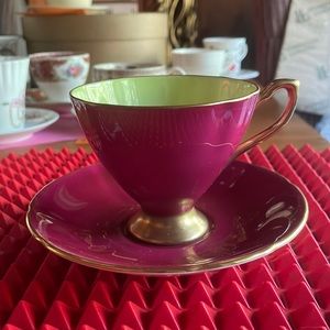 BEAUTIFUL ANTIQUE TAYLOR & KENT BY TEACUP AND SAUCER